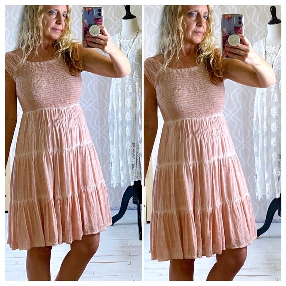 *CLEARANCE* Dusty Grey Mineral Washed Dress - Picture 13 of 16